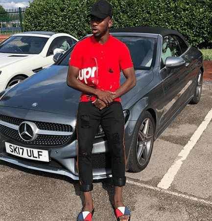 His Mercedes